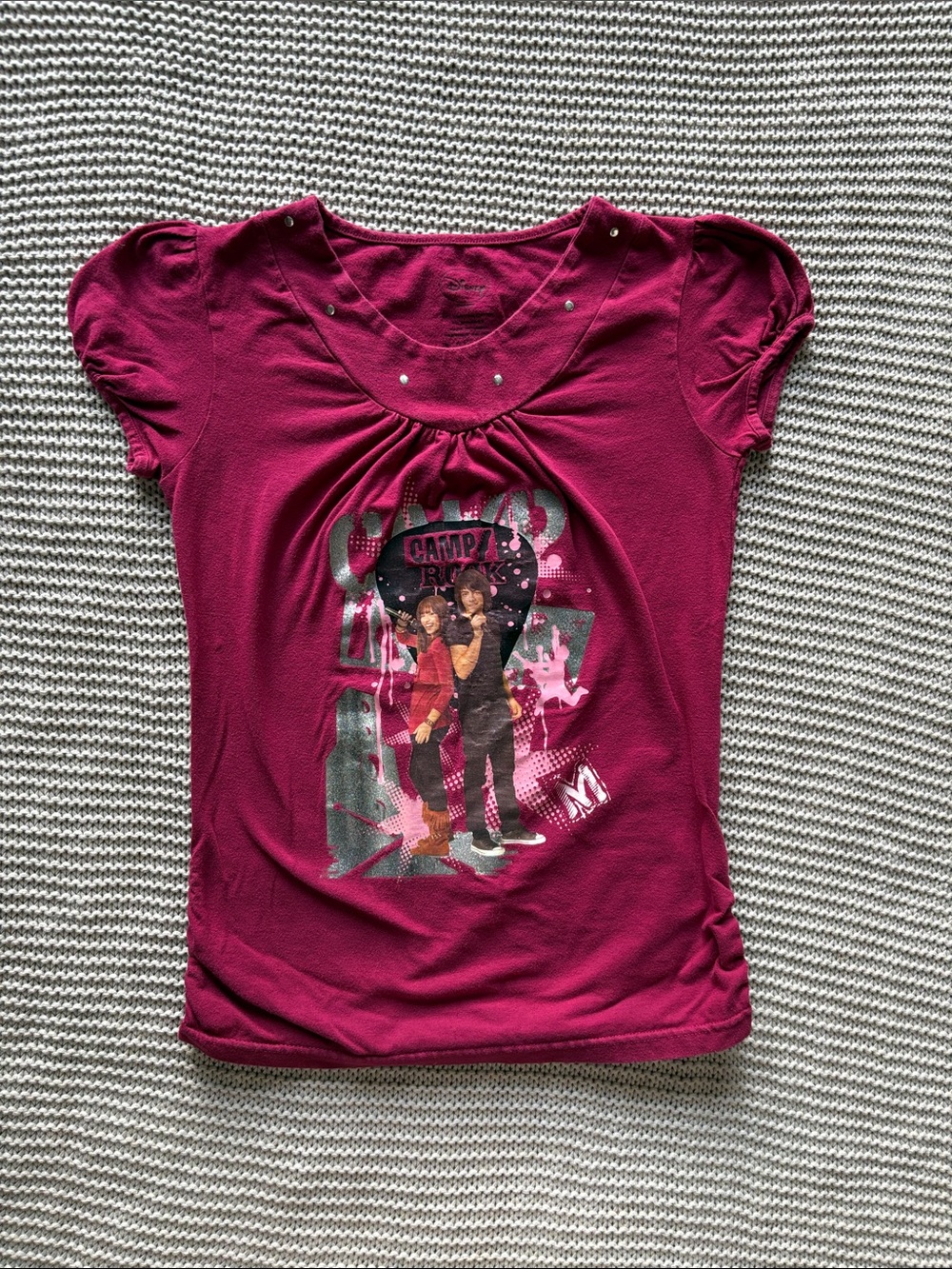 Y2K Disney Camp Rock Shirt